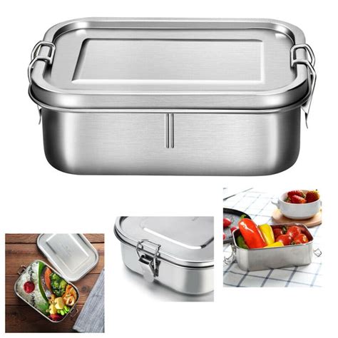 stainless steel bento lunch box|microwavable stainless steel lunch box.